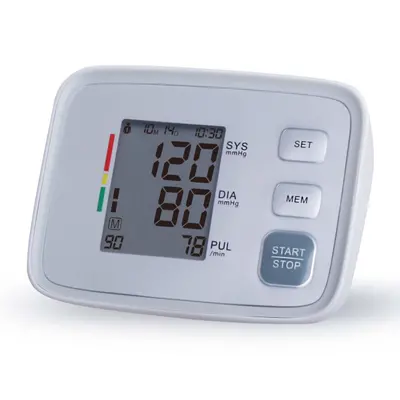 Monitor de presión arterial digital OEM masculino con manguito grande